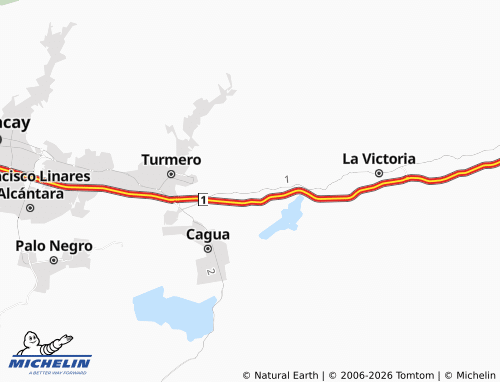 Mappa MICHELIN San Mateo - ViaMichelin