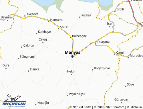 MICHELIN Maltepe map - ViaMichelin