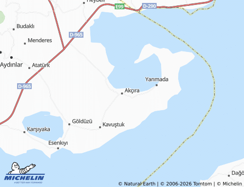 Mappa MICHELIN Akçıra - ViaMichelin