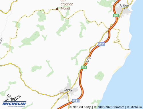 MICHELIN Kilanerin map - ViaMichelin