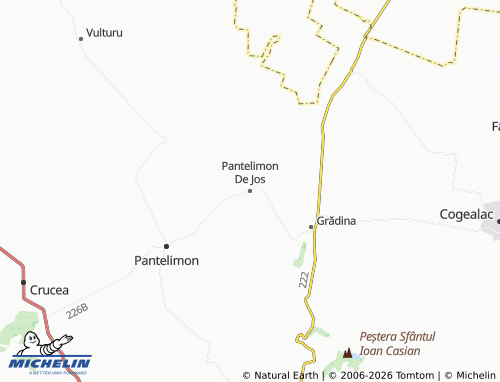 MICHELIN Pantelimon De Jos map - ViaMichelin