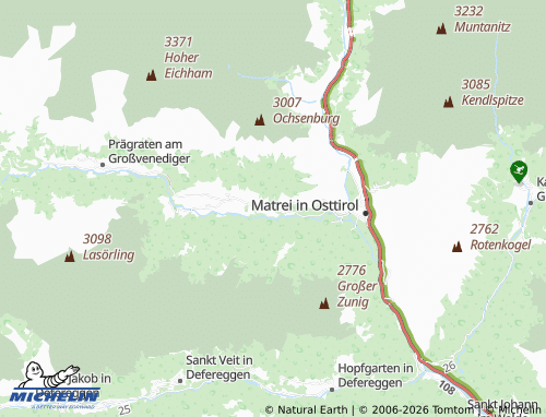 Mapa MICHELIN Mitteldorf - ViaMichelin