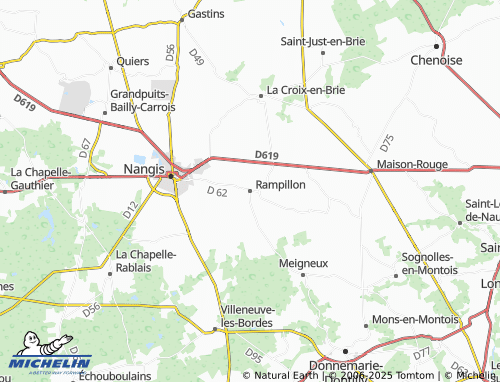 MICHELIN Rampillon map - ViaMichelin