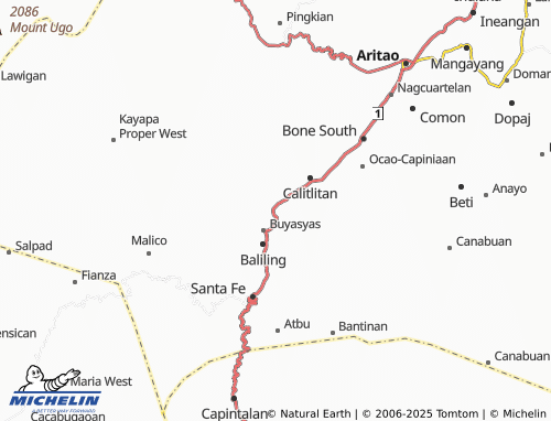 MICHELIN Balete map - ViaMichelin