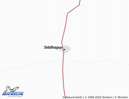 MICHELIN Siddhapur map - ViaMichelin