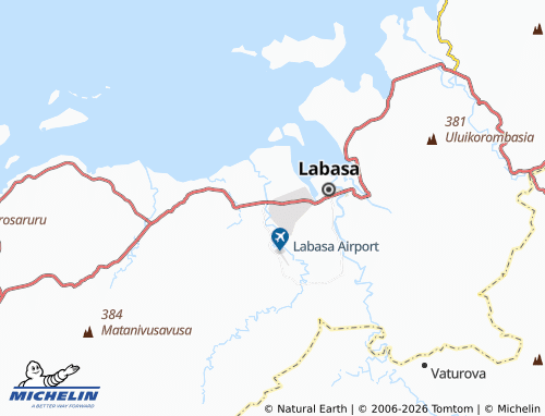 MICHELIN Wailevu map - ViaMichelin