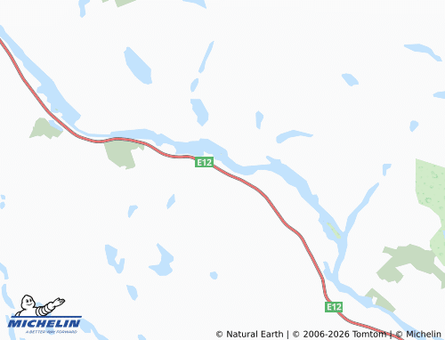 MICHELIN Umgransele map - ViaMichelin