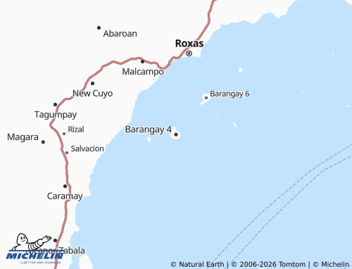 Mappa MICHELIN Barangay 4 - ViaMichelin