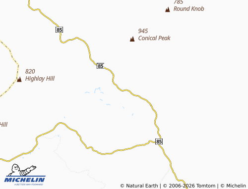 Mapa MICHELIN Waihemo - ViaMichelin