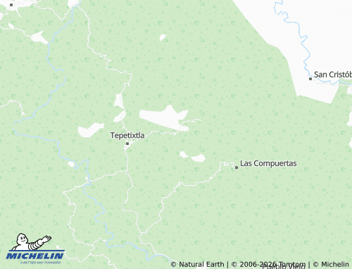 MICHELIN Barrio Nuevo del Progreso map - ViaMichelin