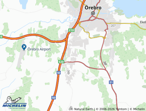 MICHELIN Marieberg map - ViaMichelin