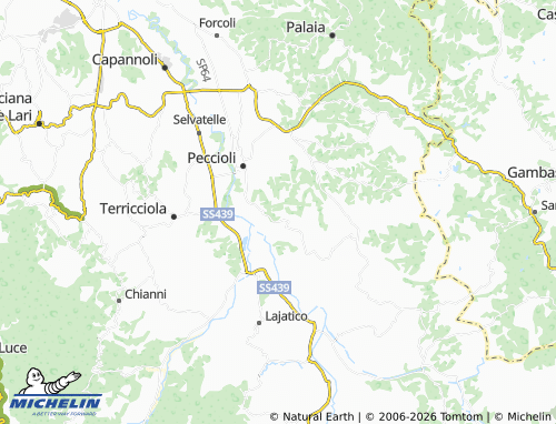Mapa MICHELIN Montecchio - ViaMichelin