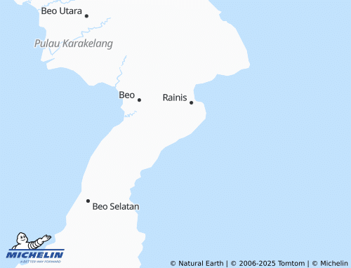 MICHELIN-Landkarte Alo Utara - ViaMichelin