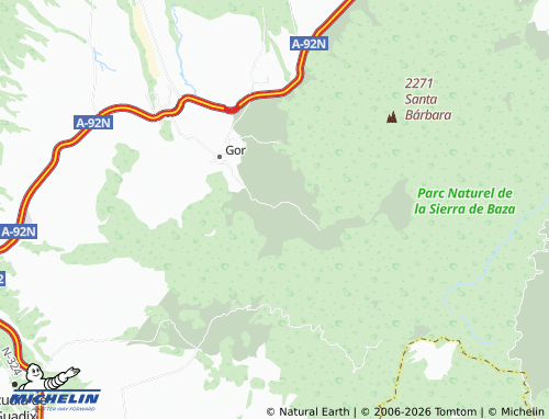 MICHELIN Los Corrales map - ViaMichelin