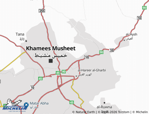 MICHELIN-Landkarte al-Wisam - ViaMichelin