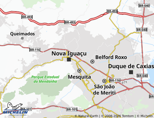 Mapa MICHELIN Califórnia - ViaMichelin