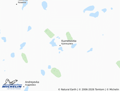 MICHELIN-Landkarte Kuznetsovka - ViaMichelin
