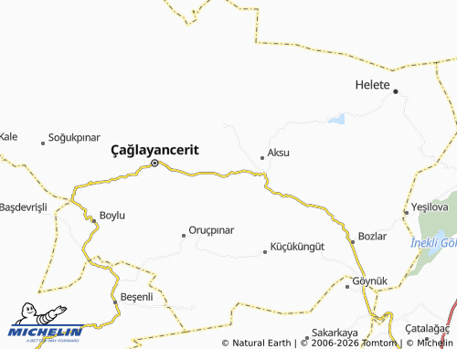 Mappa MICHELIN Akdere - ViaMichelin