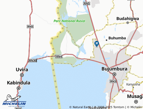MICHELIN Muyange map - ViaMichelin