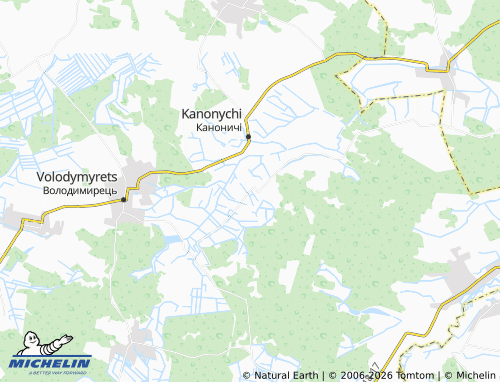 Mappa MICHELIN Dubivka - ViaMichelin