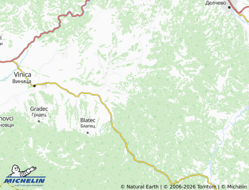 Mapa MICHELIN Pekljani - ViaMichelin