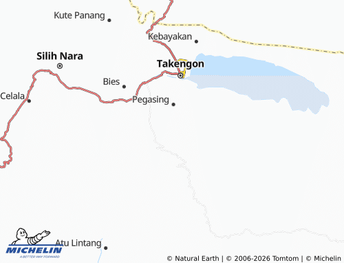 Mapa MICHELIN Tebuk - ViaMichelin