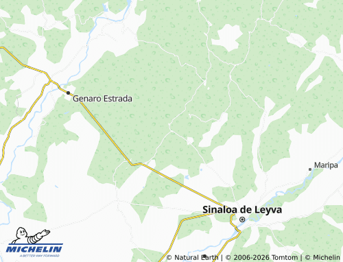 Mappa MICHELIN Cabrera de Inzunza - ViaMichelin