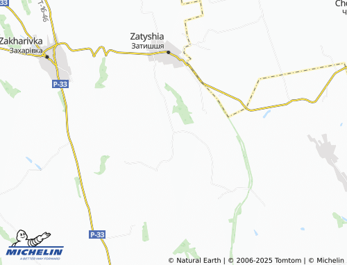 MICHELIN Vesela Balka map - ViaMichelin