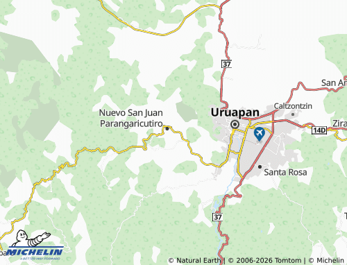 Mapa MICHELIN Rincón del Paraíso - ViaMichelin