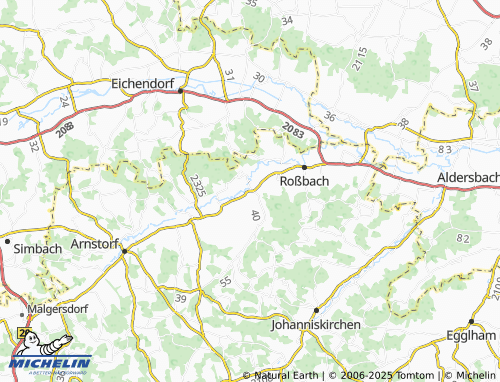 MICHELIN-Landkarte Münchsdorf - ViaMichelin