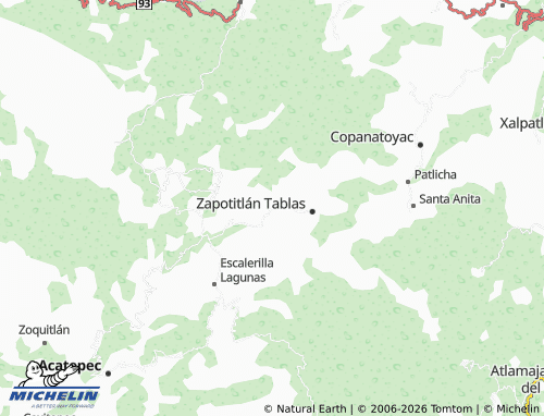 Mappa MICHELIN El Calvario - ViaMichelin