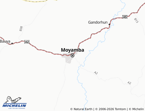 Mappa MICHELIN Moyamba - ViaMichelin