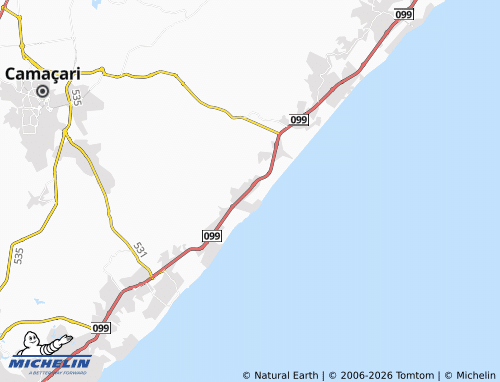 Mapa MICHELIN Arembepe - ViaMichelin