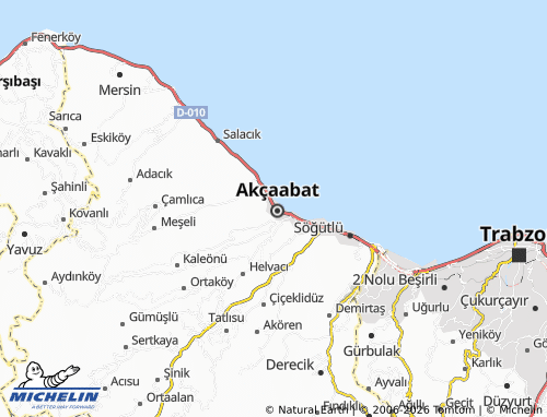 Mapa MICHELIN Nefsipulathane - ViaMichelin