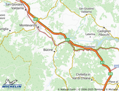 Mappa MICHELIN Migliarina - ViaMichelin