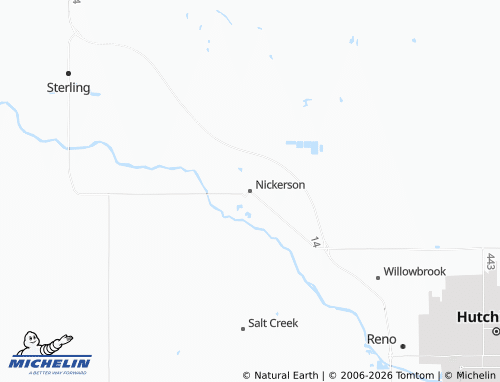 Carte MICHELIN Nickerson - ViaMichelin