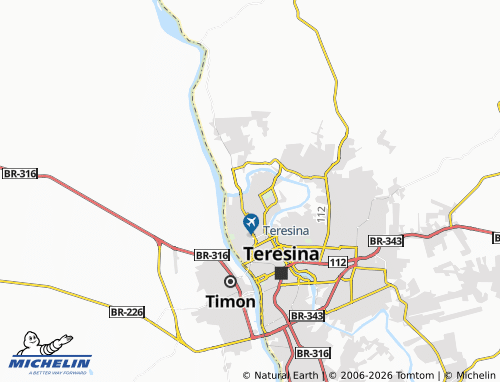 Mapa MICHELIN São Francisco - ViaMichelin