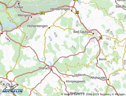 MICHELIN Eschendorf map - ViaMichelin