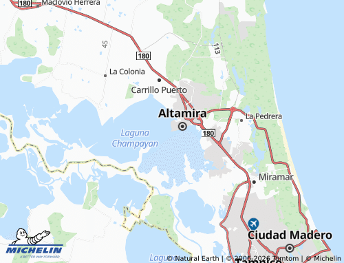 Mappa MICHELIN Pescadores - ViaMichelin