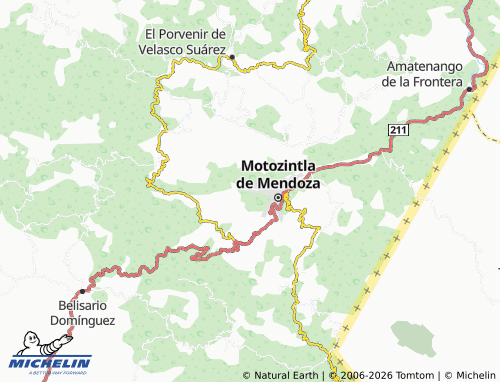 Mappa MICHELIN Xelaju Grande, Rivera Hidalgo - ViaMichelin