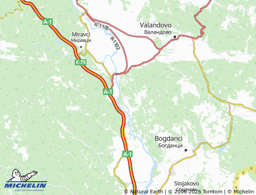 MICHELIN Grchishte map - ViaMichelin