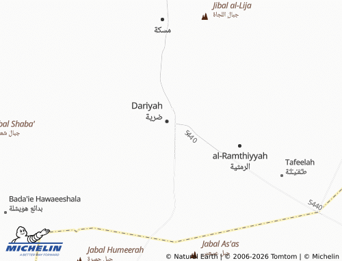 MICHELIN-Landkarte al-Rabiyah - ViaMichelin