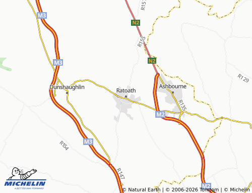 Mappa MICHELIN Ratoath - ViaMichelin