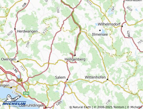 MICHELIN Steigen map - ViaMichelin