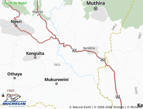 MICHELIN Tumu Tumu map - ViaMichelin