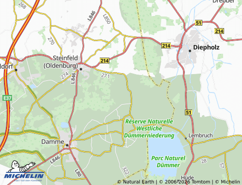 MICHELIN Haverbeck map - ViaMichelin