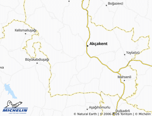 MICHELIN Hamzabey map - ViaMichelin
