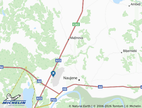 Mapa MICHELIN Mazie Kokini - ViaMichelin