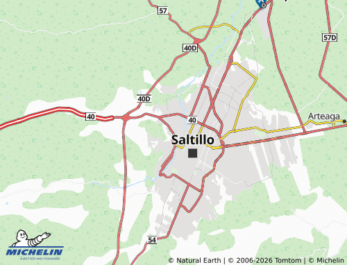 Mapa MICHELIN Las Mitras - ViaMichelin