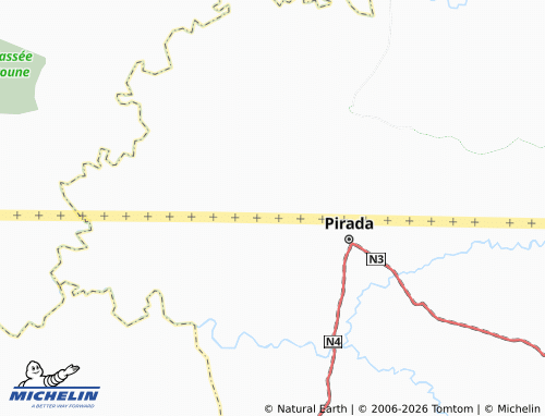Mappa MICHELIN Pirine Maoundé - ViaMichelin